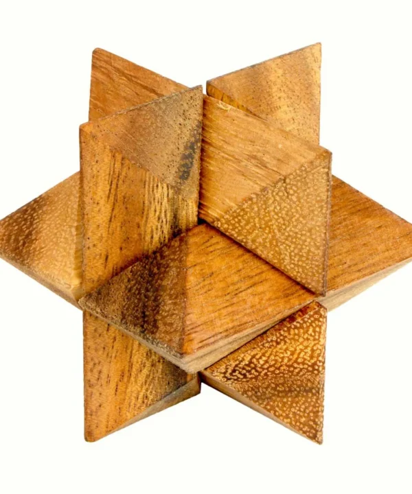 Polar Star Wooden Puzzle Sculpture