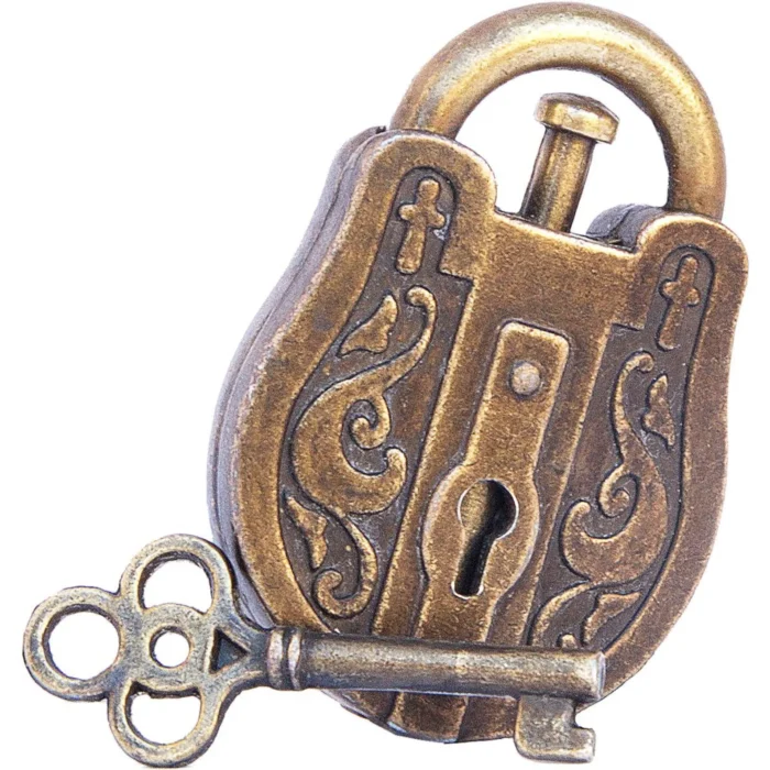 Constantinople Metal Padlock Puzzle Decor