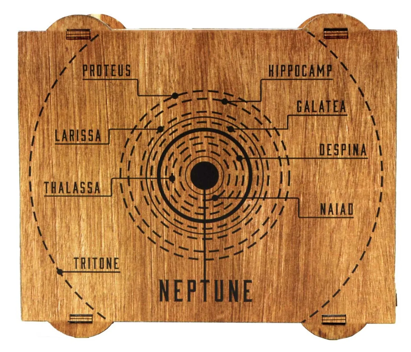 Neptune Wooden Secret Puzzle Box - Image 2