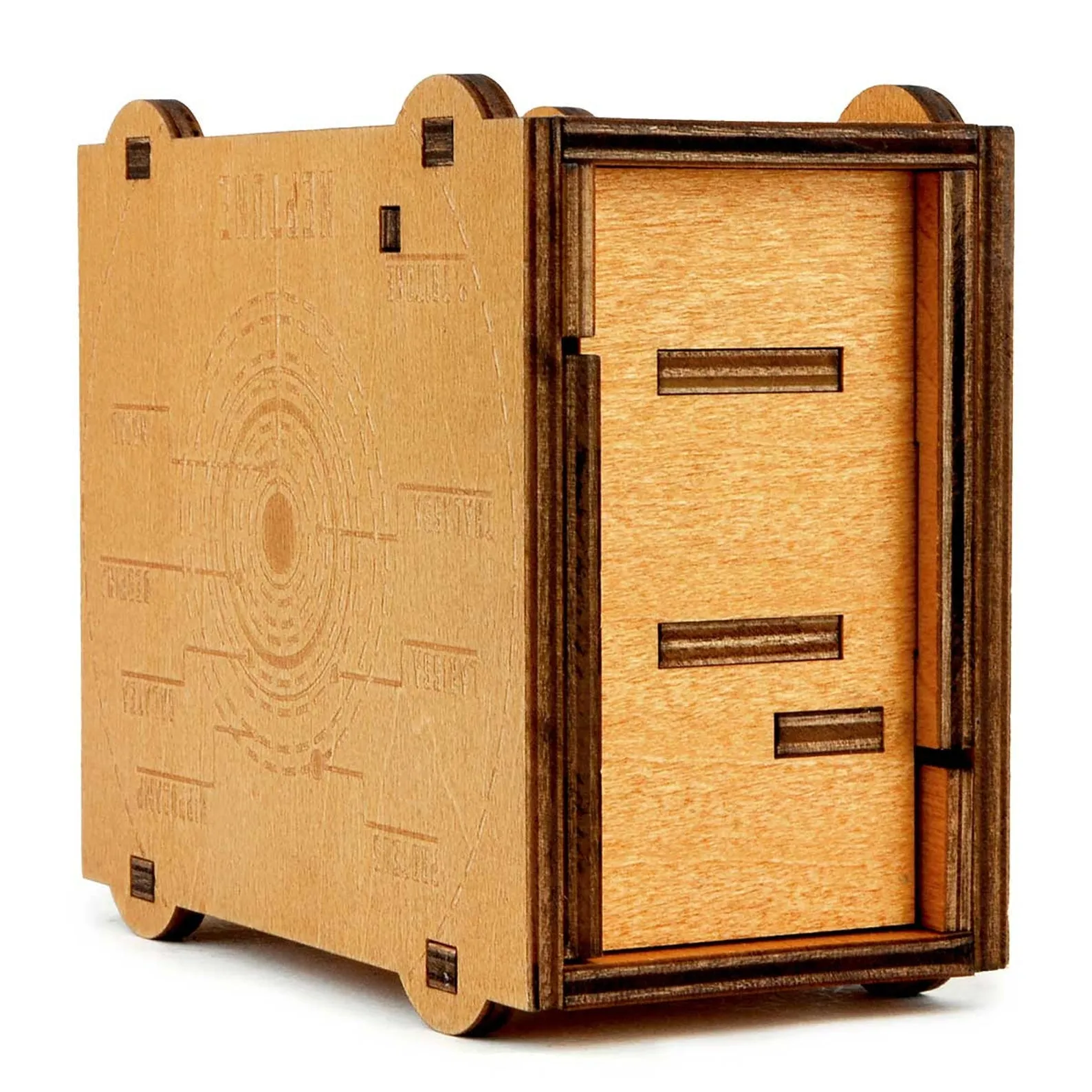 Neptune Wooden Secret Puzzle Box - Image 4